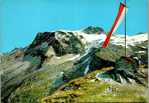 58351 - Tirol - Zillertal , Großer Riffler vom Spannaglhaus - gelaufen 1976