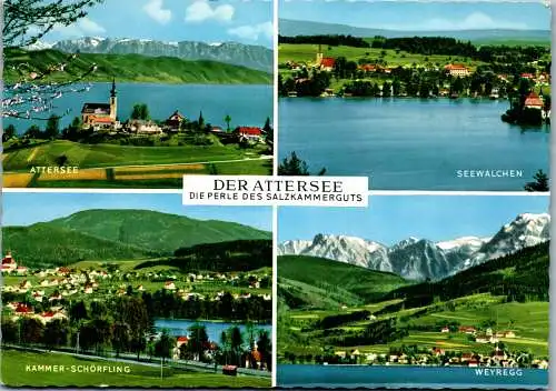 58353 - Oberösterreich - Attersee , Seewalchen , Kammer Schörfling , Weyregg - nicht gelaufen