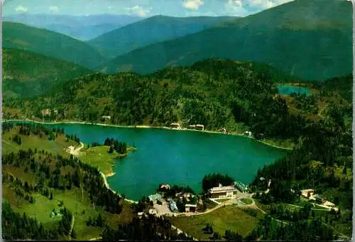 58359 - Kärnten - Turracher Höhe , Turracher See und Schwarzsee - gelaufen 1962