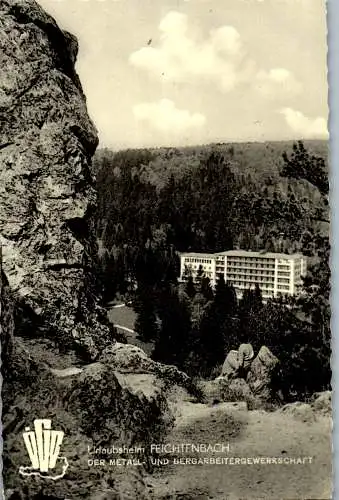 58361 - Niederösterreich - Feichtenbach , Urlaubsheim der Metall- und Bergarbeitergewerkschaft - gelaufen 1962