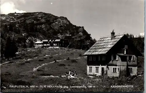 58372 - Steiermark - Tauplitzalm , Th. K. Hollhaus gegen Lawinenstein , Kanonenhütte - nicht gelaufen 1968