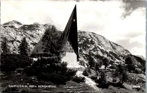 58373 - Steiermark - Tauplitzalm , Bergkirche - nicht gelaufen 1968