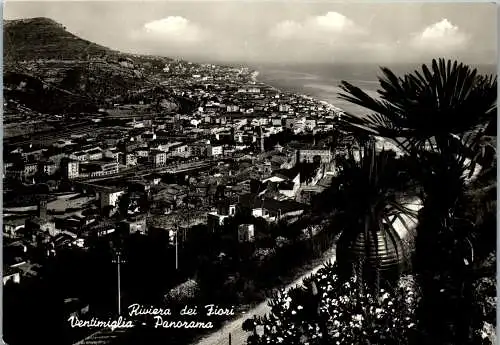 58378 - Italien - Ventimiglia , Panorama , Riviera die Fiori - nicht gelaufen