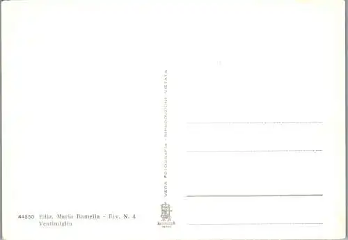 58378 - Italien - Ventimiglia , Panorama , Riviera die Fiori - nicht gelaufen