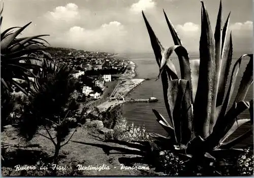 58380 - Italien - Ventimiglia , Panorama , Riviera die Fiori - nicht gelaufen