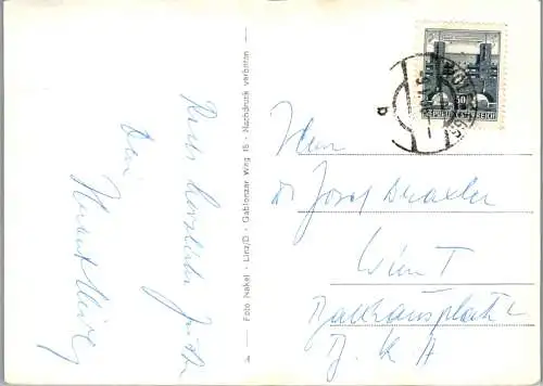 58384 - Oberösterreich - Wolfsegg , Panorama - gelaufen 1966