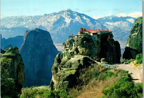 58389 - Griechenland - Meteora , Monastery of Varlaam - gelaufen