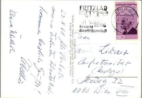 58401 - Deutschland - Dinkelsbühl , Panorama - gelaufen 1968