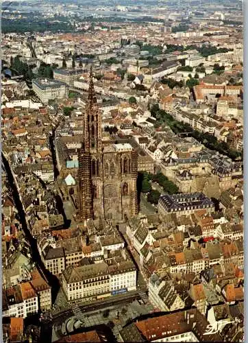 58402 - Frankreich - Strasbourg , La Cathedrale - gelaufen 1985