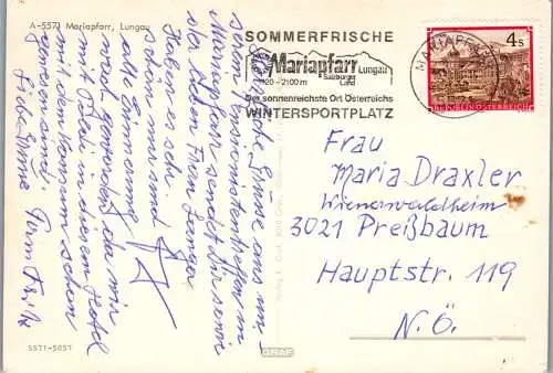 58406 - Salzburg - Mariapfarr , Lungau , Mehrbildkarte - gelaufen