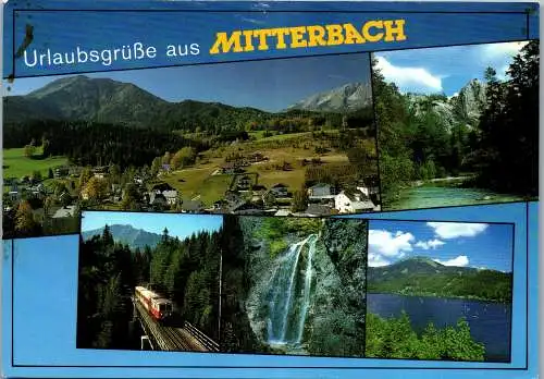 58408 - Niederösterreich - Mitterbach , Gemeindealpe , Ötscher , Mariazellerbahn , Marienwasserfälle - 2003