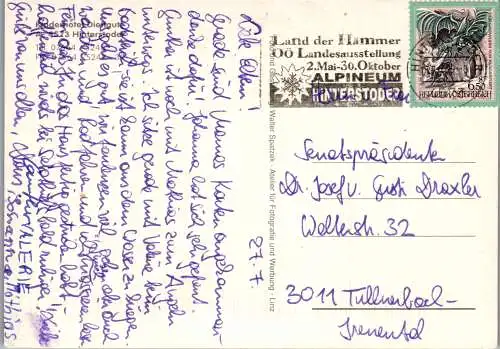 58412 - Oberösterreich - Hinterstoder , Kinderhotel Dietlgut - gelaufen
