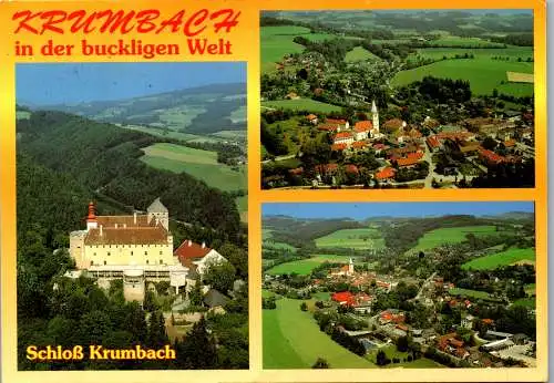 58414 - Niederösterreich - Krumbach , Mehrbildkarte - gelaufen