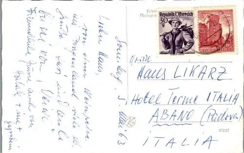58431 - Burgenland - Loretto , Maria Loretto , Kirche - gelaufen 1963