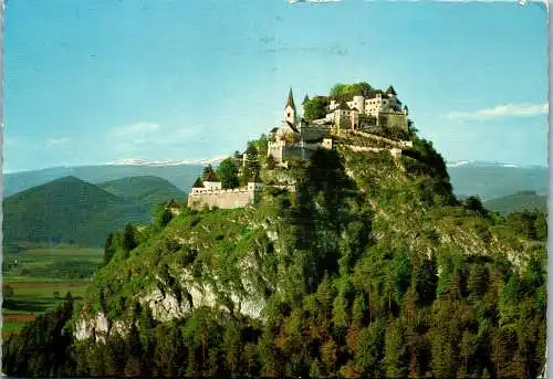 58459 - Kärnten - Launsdorf , Burg Hochosterwitz - gelaufen 1968