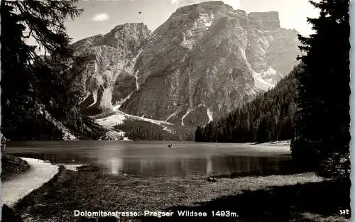 58460 - Italien - Pragser Wildsee , Prags , Panorama - gelaufen 1965