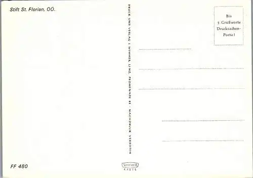 58464 - Oberösterreich - St. Florian , Stift - nicht gelaufen
