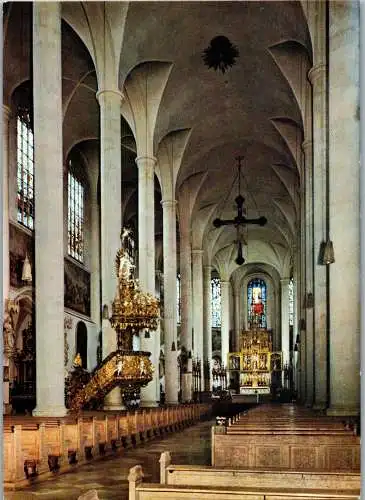 58468 - Deutschland - Straubing , St. Jakob , Inneres - nicht gelaufen