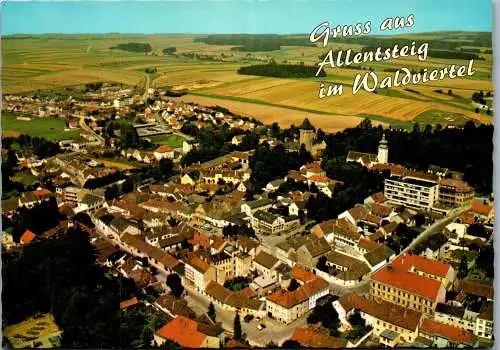 58472 - Niederösterreich - Allentsteig , Waldviertel , Panorama - nicht gelaufen