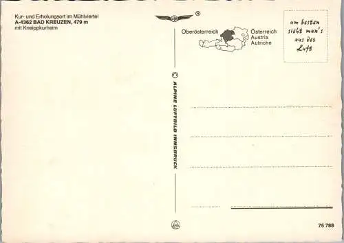 58473 - Oberösterreich - Bad Kreuzen , Panorama , Mühlviertel - nicht gelaufen