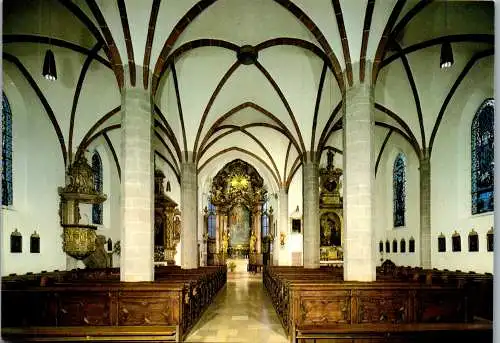 58480 - Oberösterreich - Grein , an der Donau , Innenansicht der Pfarrkirche - nicht gelaufen