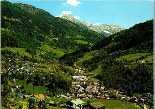 58485 - Salzburg - Wagrein , mit Kirchboden , Panorama - nicht gelaufen