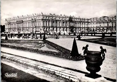 58486 - Frankreich - Versailles , Facade et Jardins - nicht gelaufen