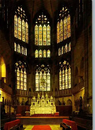 58504 - Kirchen - Regensburg , Dom St. Peter , Blick in den Hauptchor - nicht gelaufen