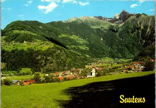 58512 - Tirol - Sautens , Au Ötz , Ötztal , Panorama - nicht gelaufen