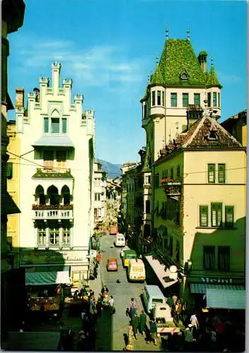 58525 - Italien - Bozen , Bolzano , Via Museo , Museumsstrasse - nicht gelaufen