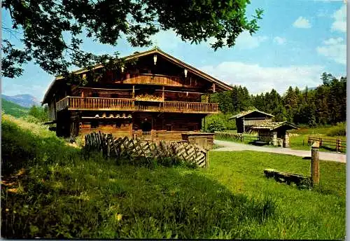 58537 - Tirol - Kramsach , Museum Bauernhöfe , Wildschönauerhof , Gwiggen - gelaufen 1989