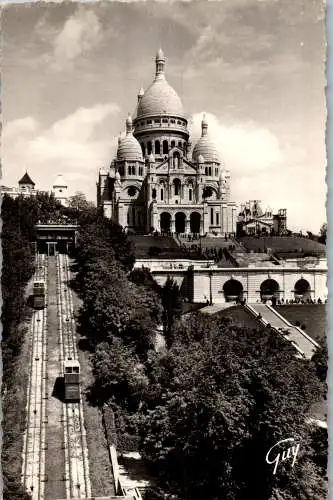 58541 - Frankreich - Paris , Et ses Merveilles , Basilique du Sacre Coeur de Montmartre - nicht gelaufen