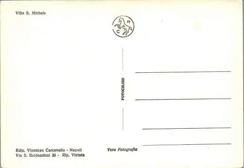 58546 - Italien - Anacapri , Capri , Villa San Michele - nicht gelaufen