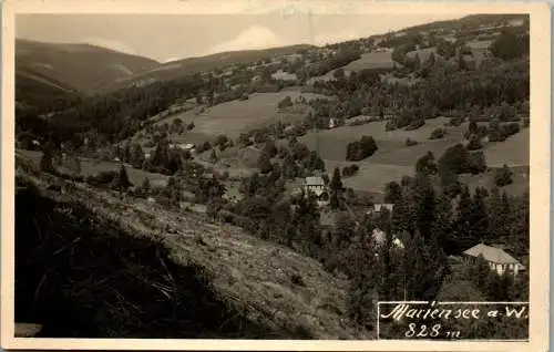 58578 - Niederösterreich - Mariensee , Panorama - gelaufen 1954