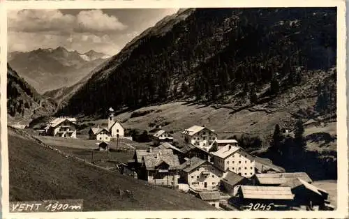 58579 - Tirol - Vent , Panorama - gelaufen 1946