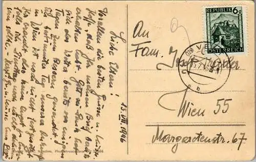 58580 - Tirol - Vent , Breslauerhütte - gelaufen 1946
