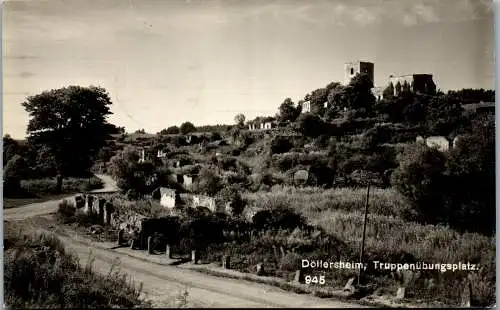 58581 - Niederösterreich - Döllersheim , Pölla , Truppenübungsplatz - gelaufen 1961