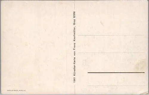 58582 - Steiermark - Eisenerz , Erzberg während der Sprengzeit - gelaufen 1941