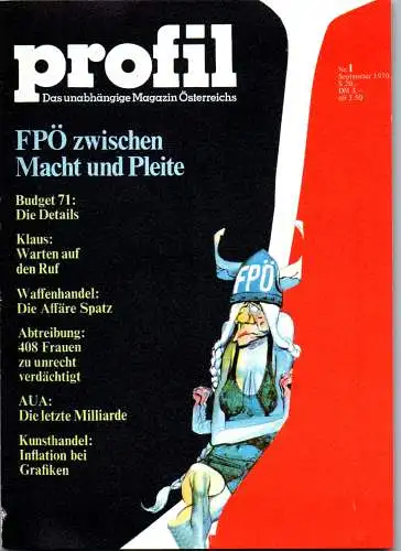 58595 - Motive - Politik , FPÖ zwischen Macht und Pleite - nicht gelaufen 1970