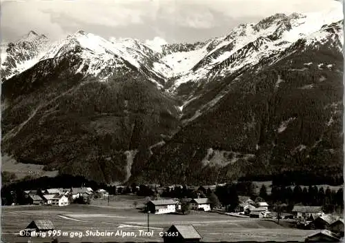 58602 - Tirol - Obsteig , gegen Stubaier Alpen - gelaufen