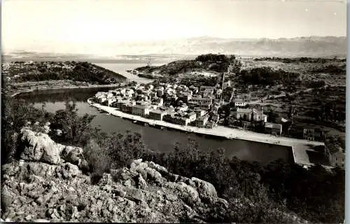 58609 - Kroatien - Novigrad , Panorama - gelaufen 1966