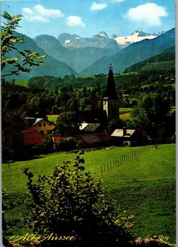 58616 - Steiermark - Altaussee , Altausseer See , Hoher Dachstein - gelaufen 1984