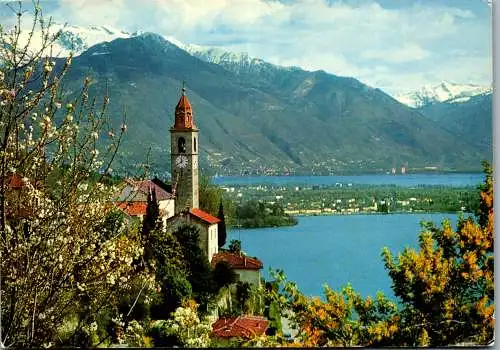 58617 - Schweiz - Ronco , Ascona , Lago Maggiore - gelaufen