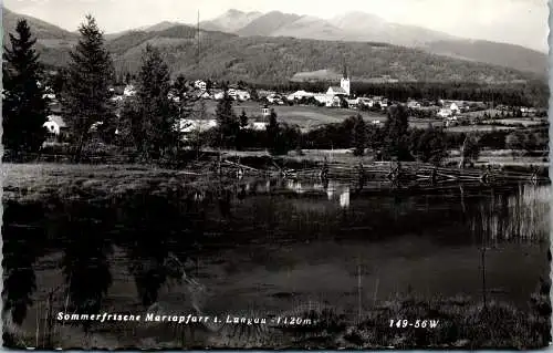 58622 - Salzburg - Mariapfarr , Lungau , Panorama - gelaufen 1968