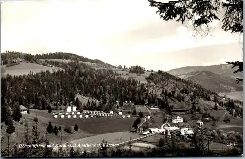 58625 - Kärnten - Agathenhof , Kuranstalt , Panorama - gelaufen 1958