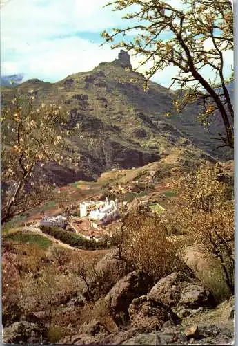 58627 - Spanien - Gran Canaria , Almendros floridos - gelaufen 1963