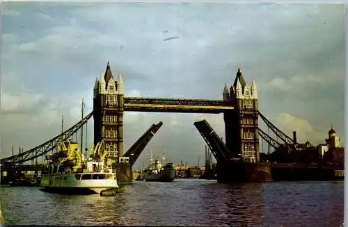 58629 - Großbritannien - London , Tower Bridge - gelaufen 1964