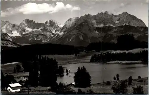 58636 - Tirol - Kitzbühel , Schwarzsee , Wilder Kaiser - gelaufen 1963