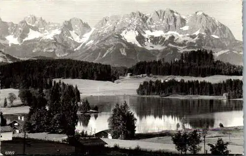 58643 - Tirol - Kitzbühel , Schwarzsee , Kaisergebirge - gelaufen
