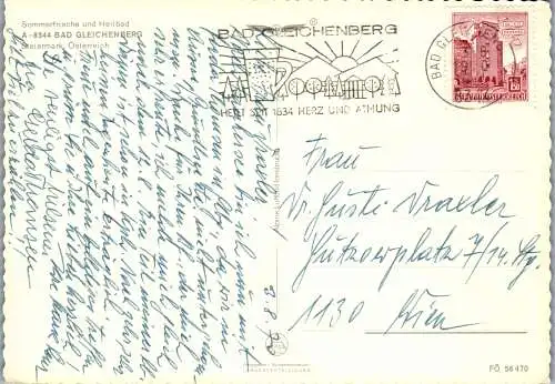 58648 - Steiermark - Bad Gleichenberg , Panorama - gelaufen 1970